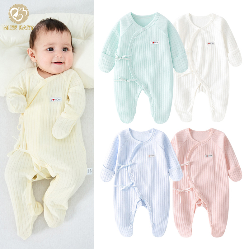 Newborn Baby AntiScratching and Footcover Clothes Infant Soft Cotton