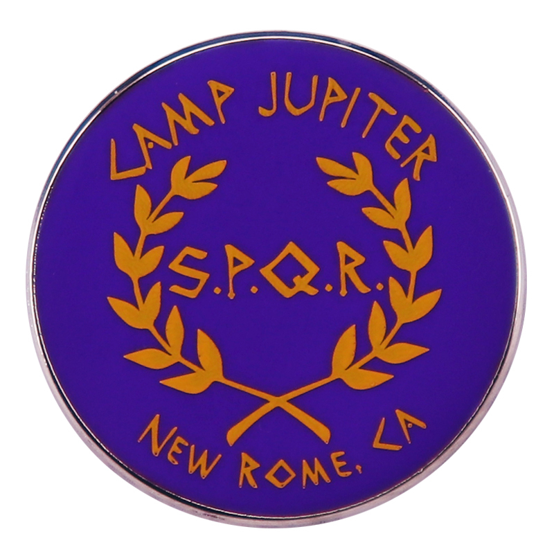 SPQR camp jupiter New Rome enamel pin badge Backpack Decoration Jewelry ...