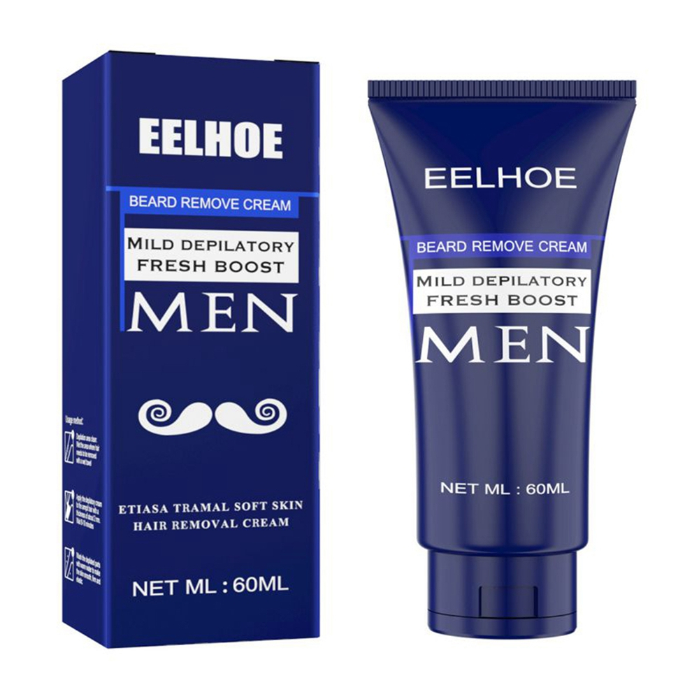 Men's Beard Hair Removal Cream Painless Gentle Beard Arms Legs Armpit Chest Body Care Hair