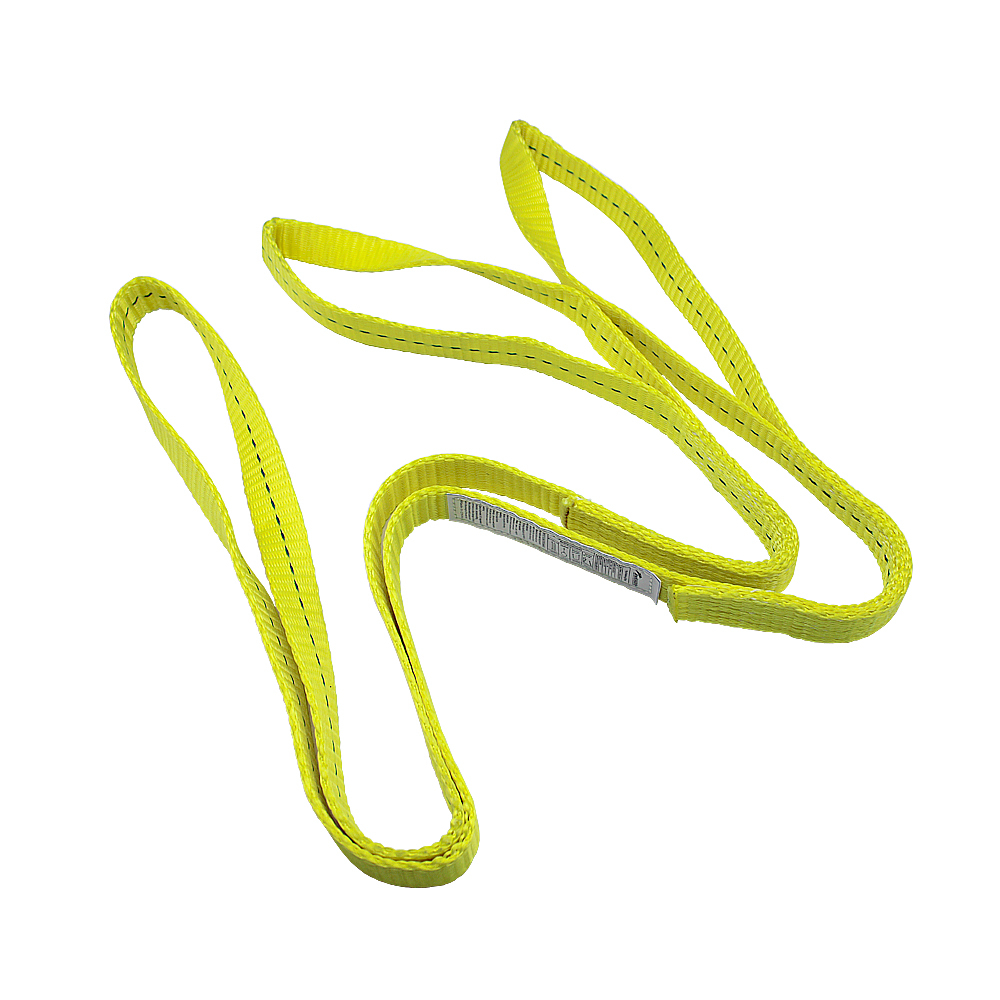 Indusafe 1" x 9' Polyester Lifting Slings, Twist Eye  Slings