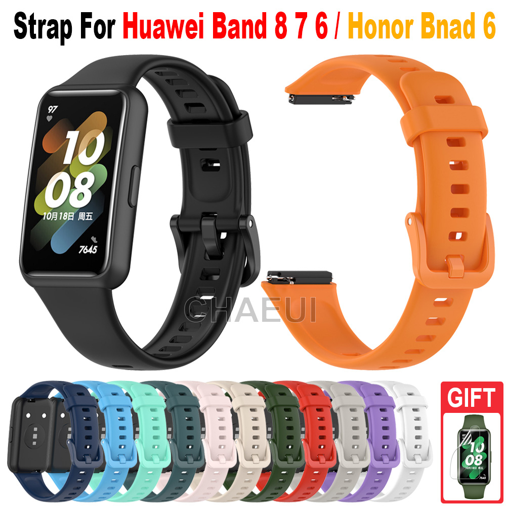Cinturino in silicone per Honor Band 6/Band 7 Huawei Band 6/6Pro