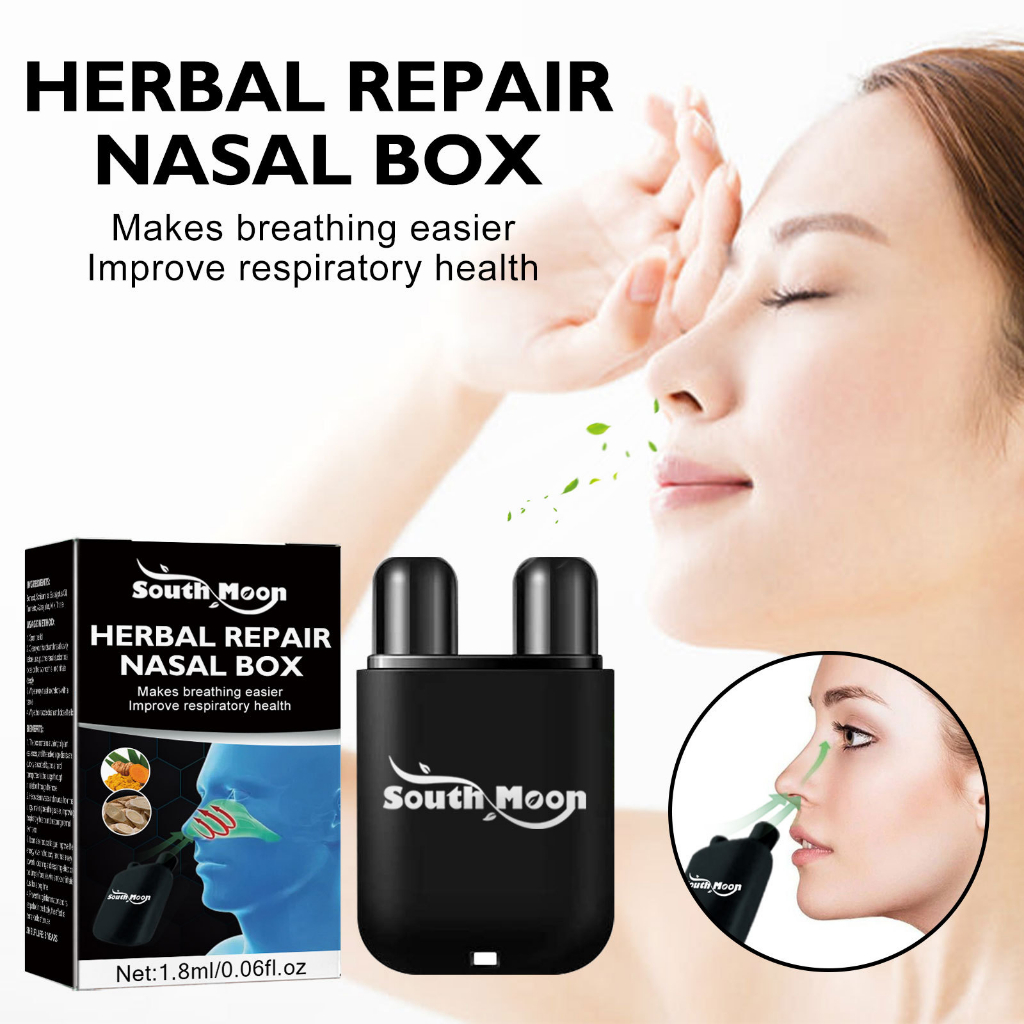 South Moon Nasal Inhaler Treatment Rhinitis Sinus Tersumbat Repair ...