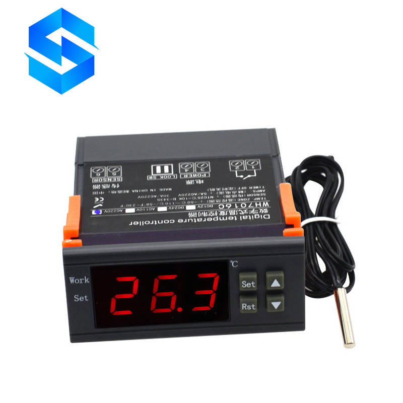 WH-7016C digital display thermostat freezer temperature controller ...