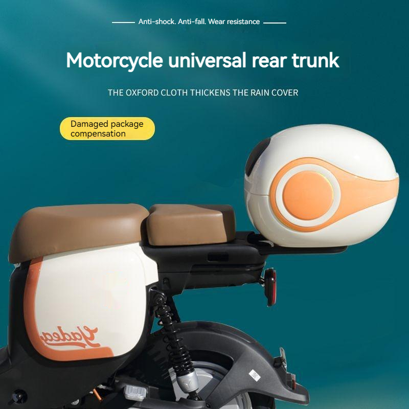 New motorcycle trunk general large capacity motorcycle electric ...