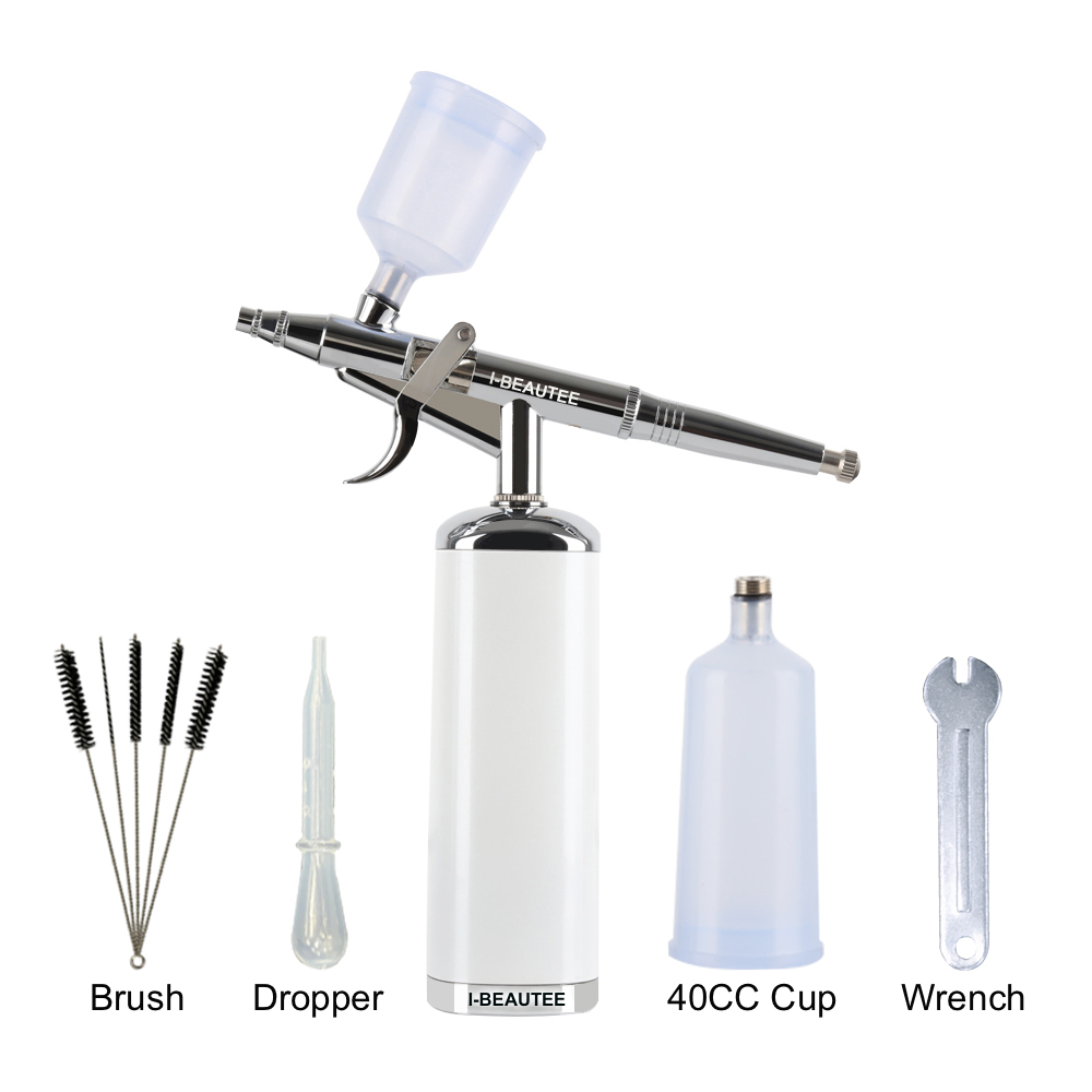 Protable Mini Airbrush With Compressor Kit Makeup Nail Art Design Paint
