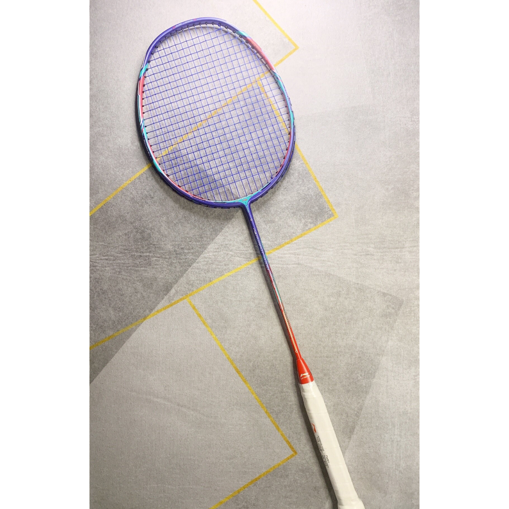 【Ready Stock】Li Ning Badminton Racket AERONAUT 9000C Full carbon