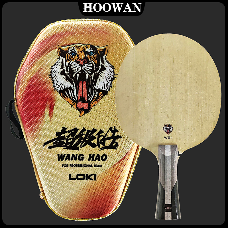LOKI W91 Super WANG HAO Table Tennis Blade 7 Wood Limba Surface