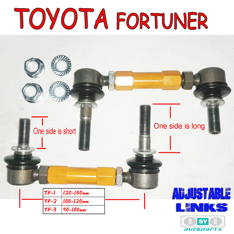 (2pcs)Adjustale stabilizer link for toyota fortuner / hilux revo