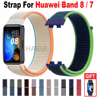 For Huawei Band 8 Strap Adjustable Nylon Replacement Watch Band