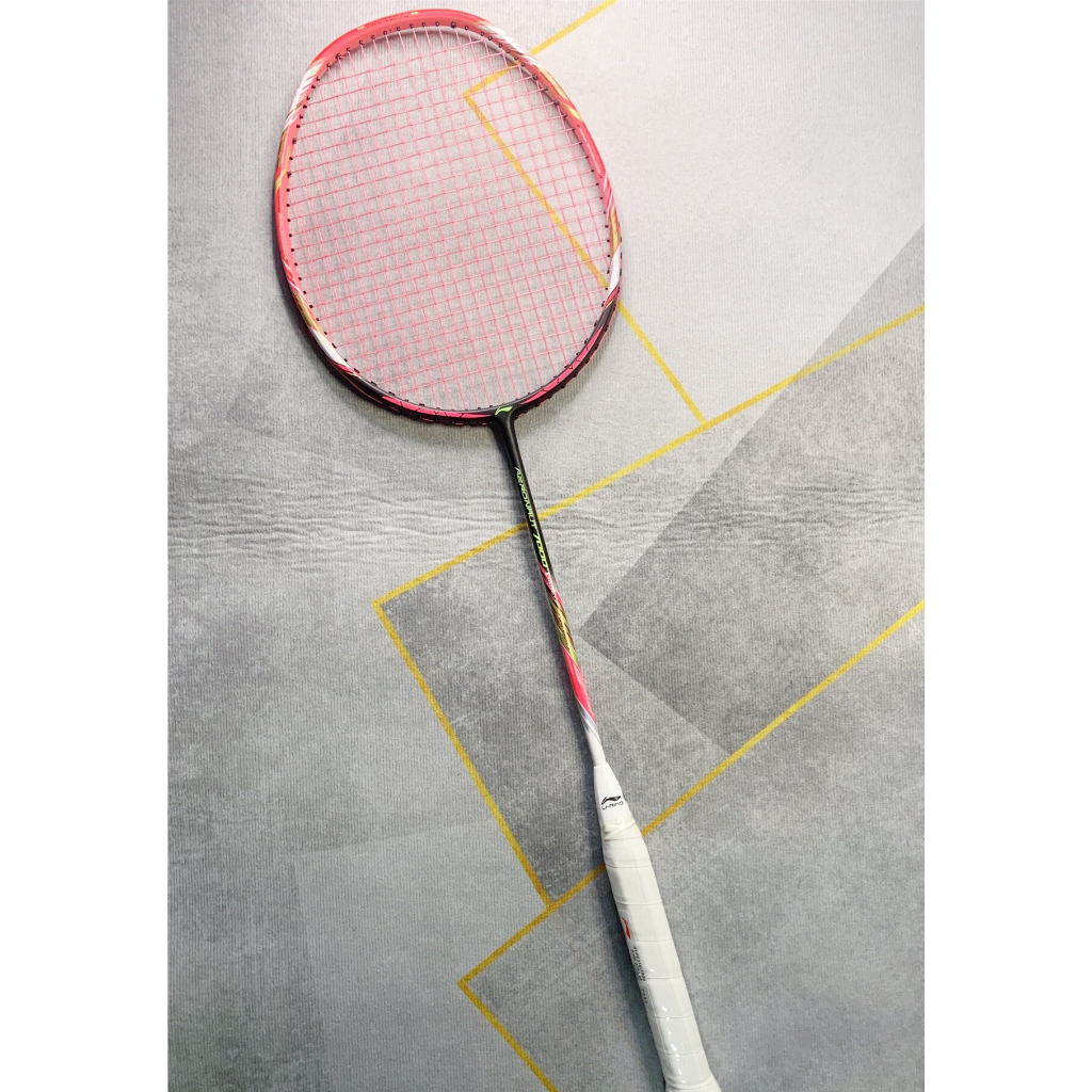 【Ready Stock】Li Ning badminton racket AERONAUT 7000i Pink Kababaihang