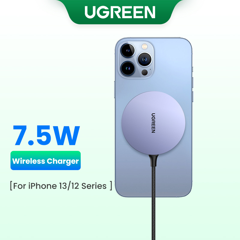 UGREEN Magnetic Wireless Charger For iPhone 15 14 13 pro max Charger Magnet  Induction Charger For iPhone Wireless Charging Pad