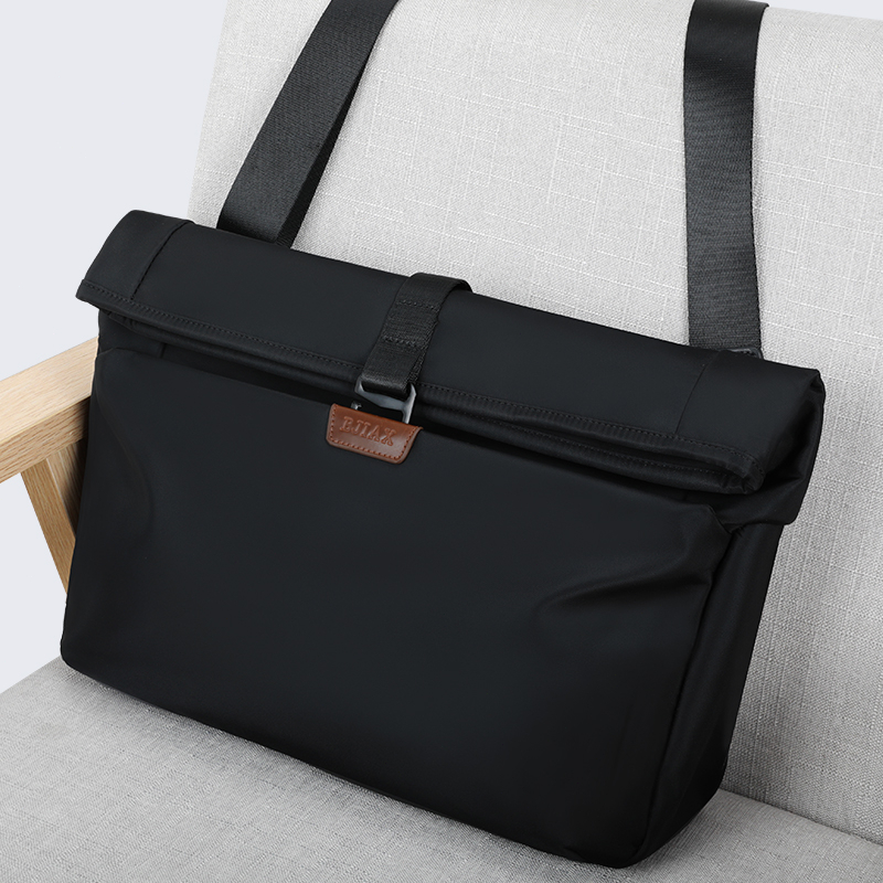 Horizontal Shoulder Bag Men's New Style Diagonal Backpack Canvas ...