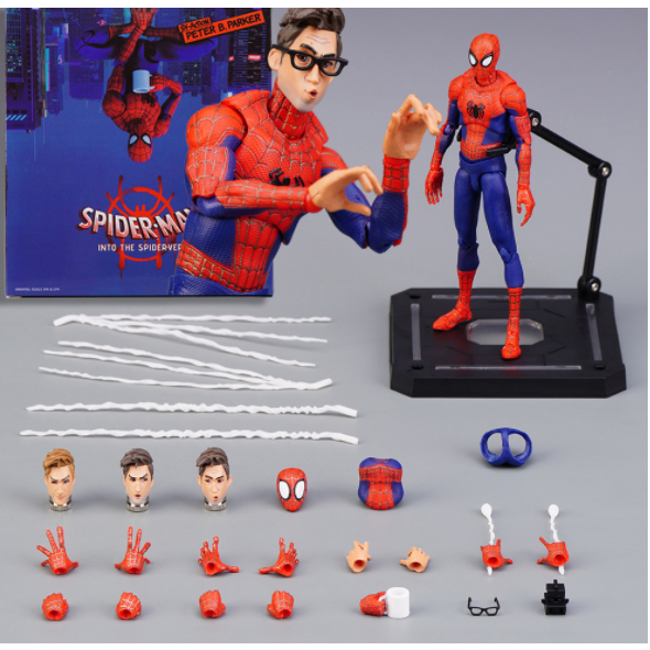 Spider man into the spider store verse mafex