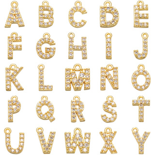 Crystal Initial Charms