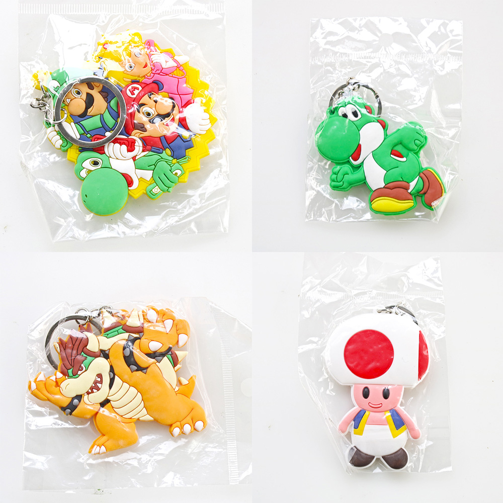 Nintendo Game Super Mario Bros Figure Mario Luigi Bowser Yoshi Wario Toad Goomba Peach Soft 9197