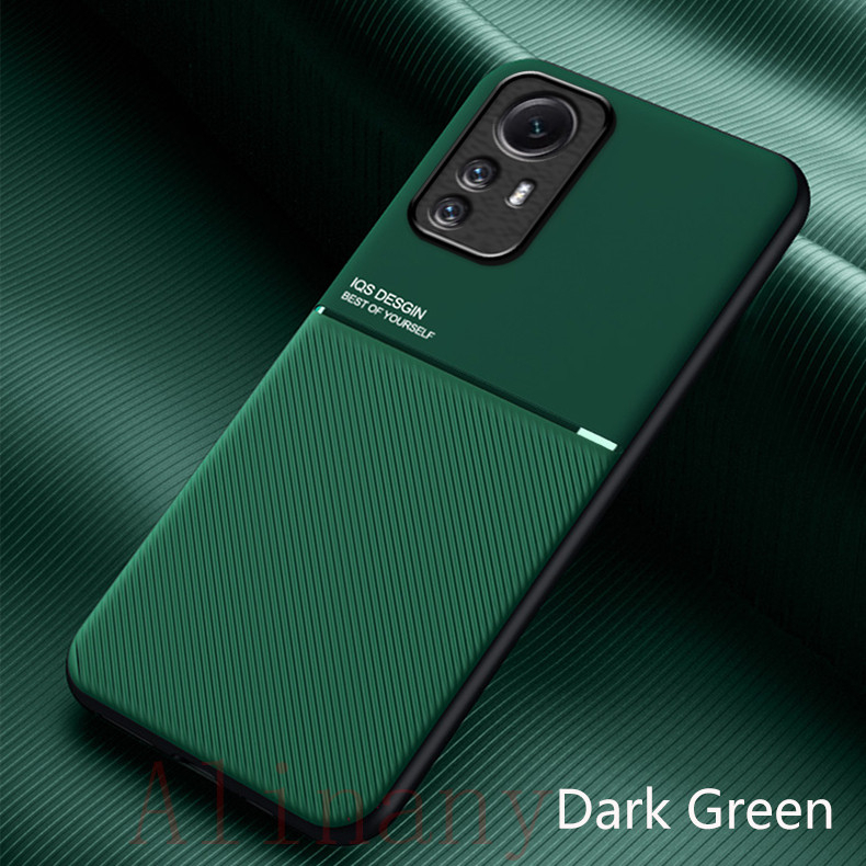 Cover Per Xiaomi Redmi Note 12S 4G Con Supporto Magnetico Ad Anello - Silicone TPU Morbido Blu
