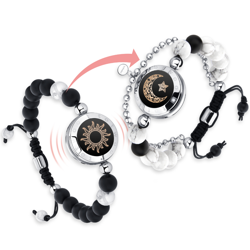 TOTWOO Long Distance Touch Bracelets for Couple | Shopee Philippines