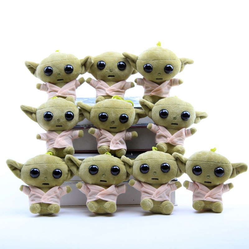 Cm Disney Star Wars Anime Yoda Grogu Mandalorian Figure Yoda Baby Dolls Model Stuffed Cartoon