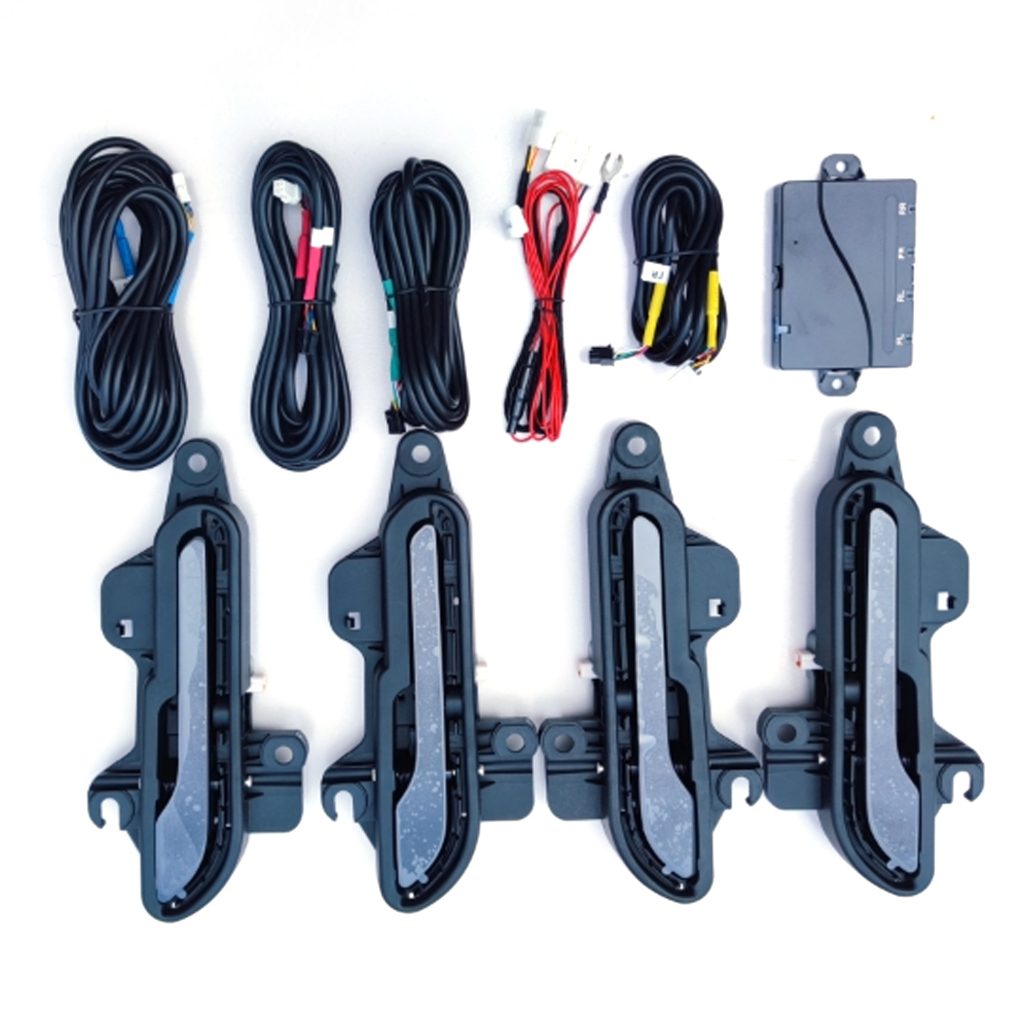 RGB Electric Automatic Door Handle with Multicolor Streamer Various