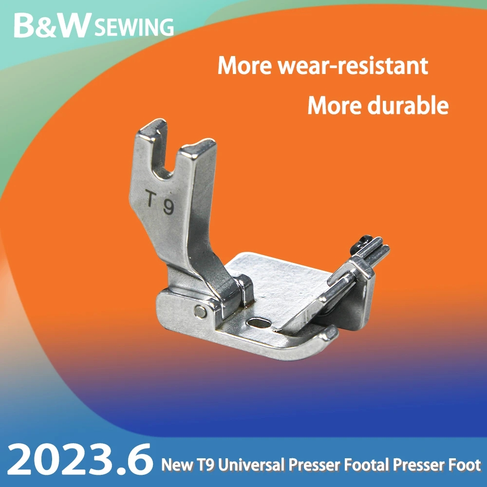 New! Adjustable Hemmer Foot T9/Adjustable Edge Guide Foot