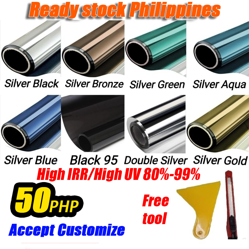 [Custom Size] Window Film Anti UV Window Tinted Film for Home Tinted