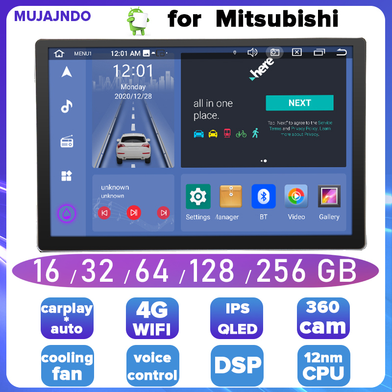 MUJAJNDO for Mitsubishi montero pajero strada 13.3inch 2 4 8GB RAM ...