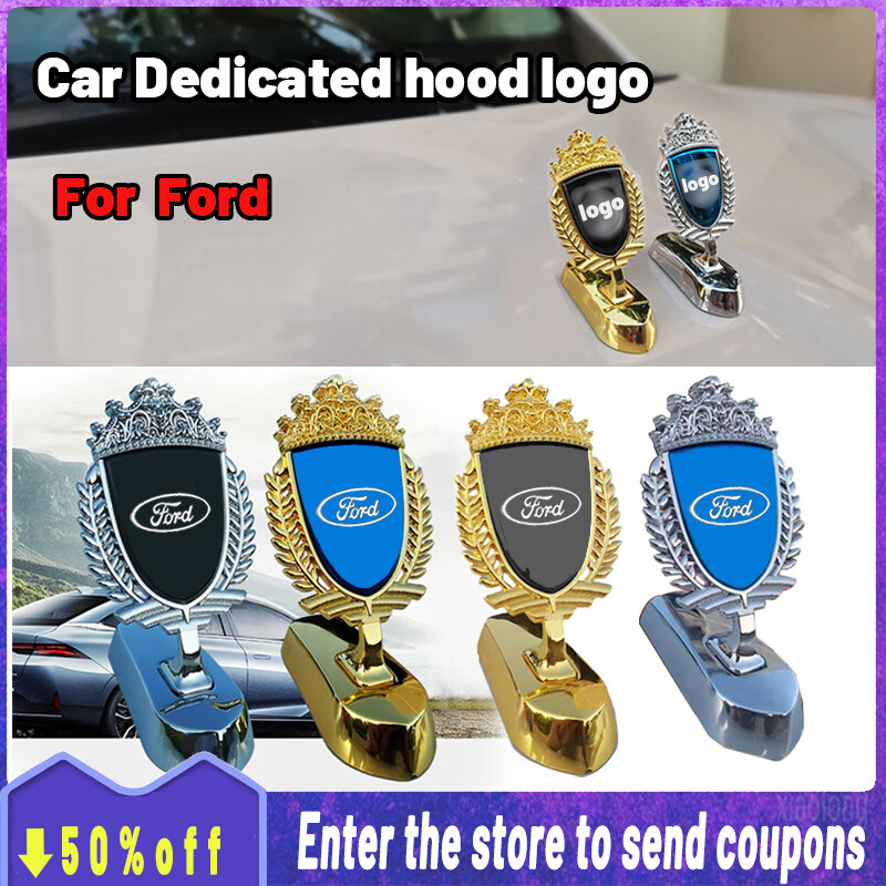 sale cod High quality Metal Car Front Hood Bonnet Sticker Angle Wings ...