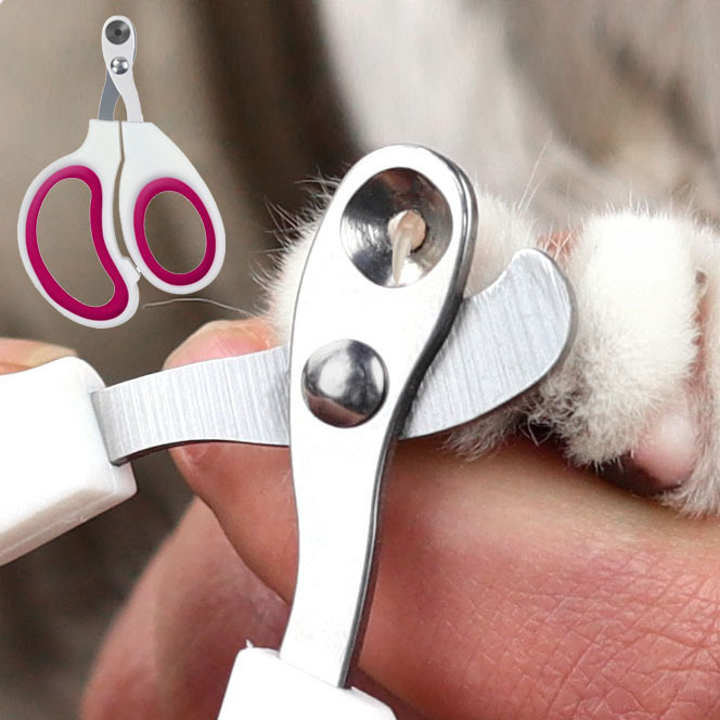 Cat Nail Clippers With Holes Pouch Sugar Glider Small Pet Nail Clippers