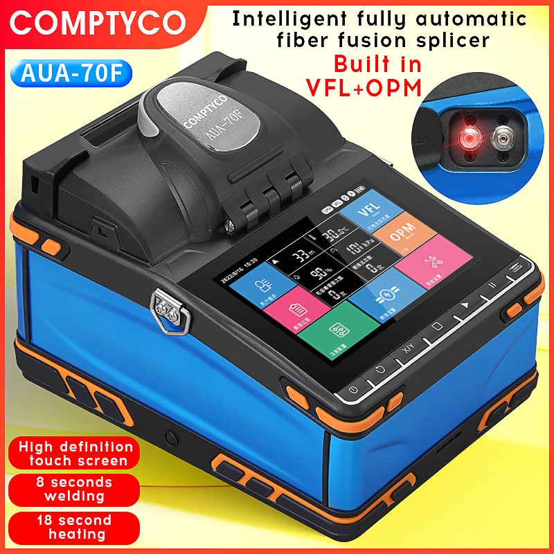 COMPTYCO AUA-70F 6 motor fast optical fiber fusion splicer intelligent ...
