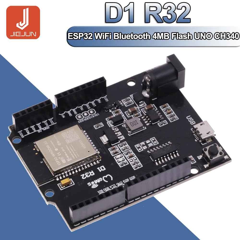 For Wemos D1 ESP32 ESP-32 WiFi Bluetooth 4MB Flash UNO D1 R32 Board ...