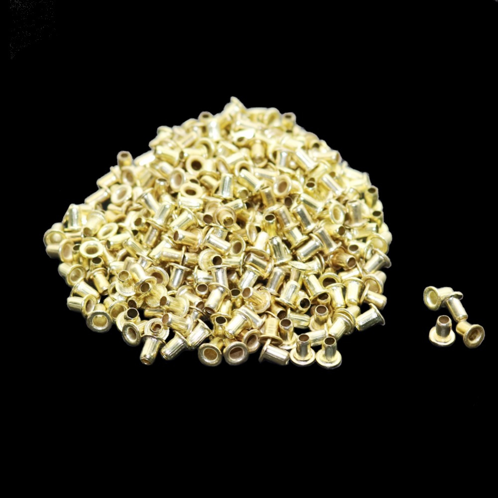 1000 Pcs Bee Hive Box Threading Hole Nest Box Nest Foundation Copper ...