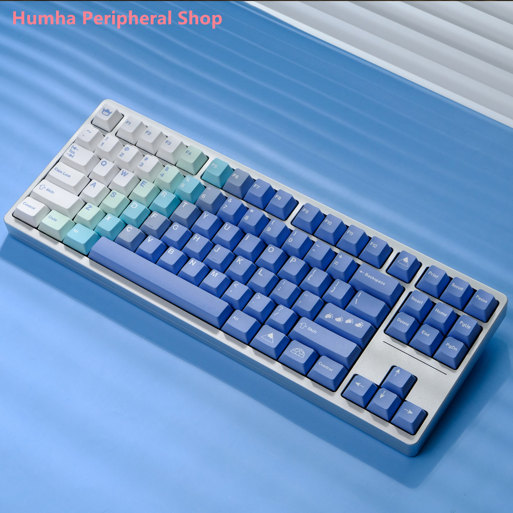 Humha Yeeti keycaps PBT Material Dye-Sublimation Cherry profile ...