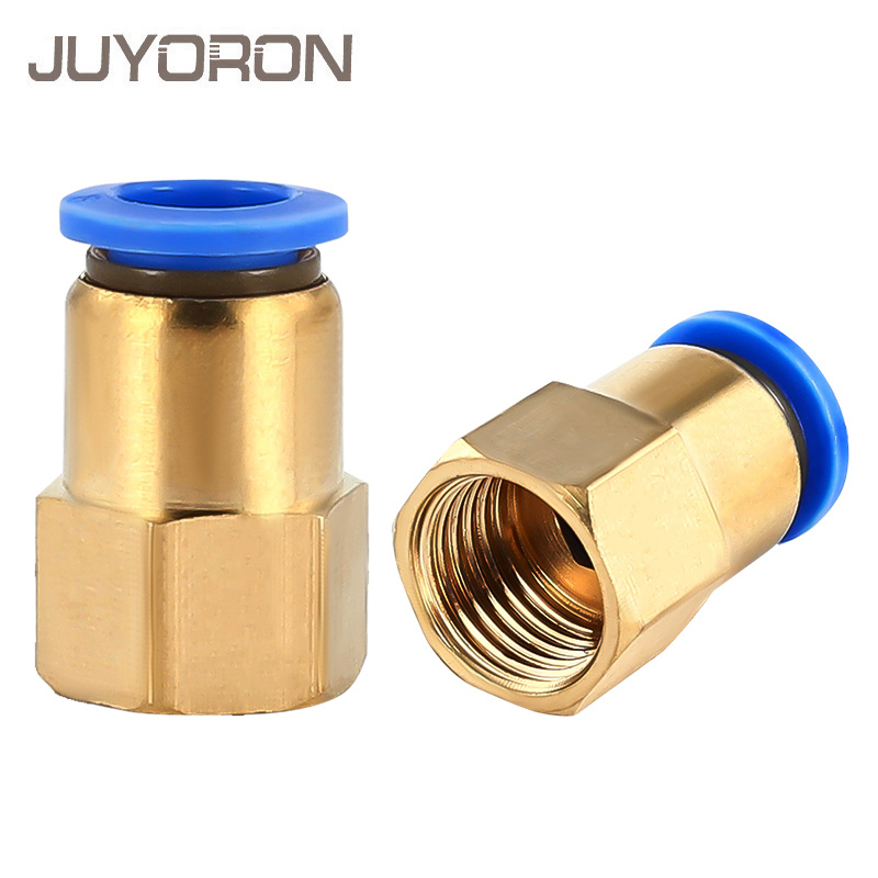 Bsp Pcf Pneumatic Quick Connector Air Fitting Female Thread For Pipe Mm Mm