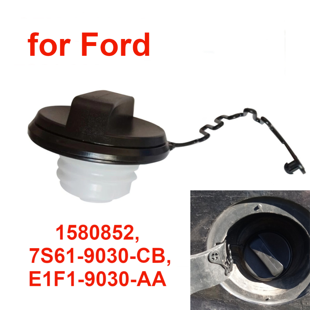 1580852 Car Fuel Tank Cap Gas Petrol Oil Filler Cover for Ford Fiesta