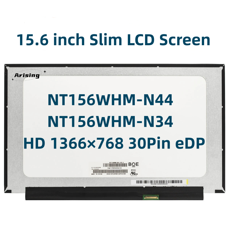 NT156WHM-N42 Led Lcd Screen 15.6" HD 1366x768 30 Pin - Non-Touch - Motherboard Repair &amp; Replacement