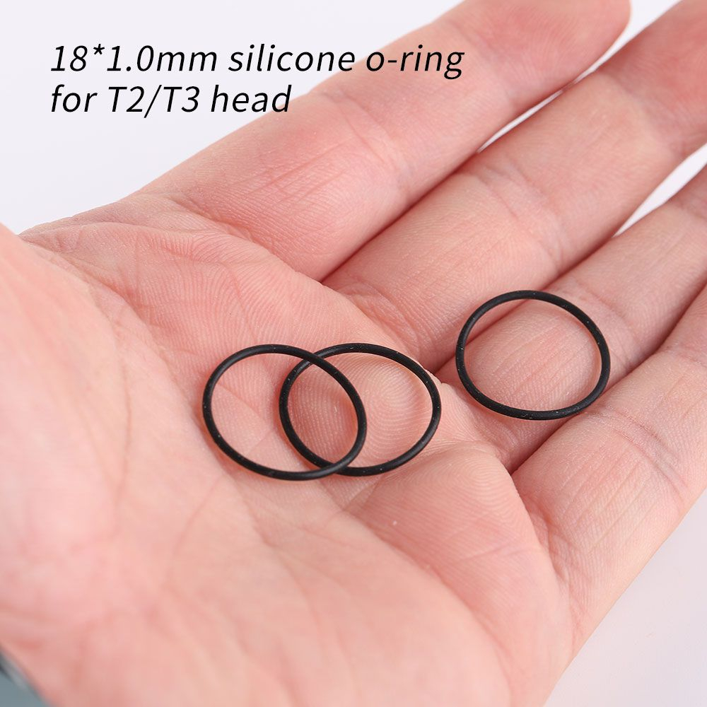 18*1.0mm Silicone Oring for the Head of Convoy T2 T3 Flashlight