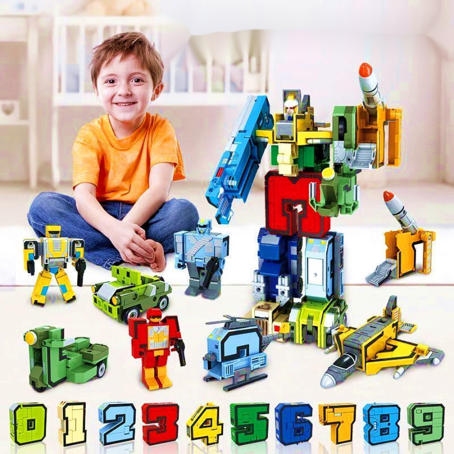 Number Robots Educational Robot Learning Toy Shopee Philippines