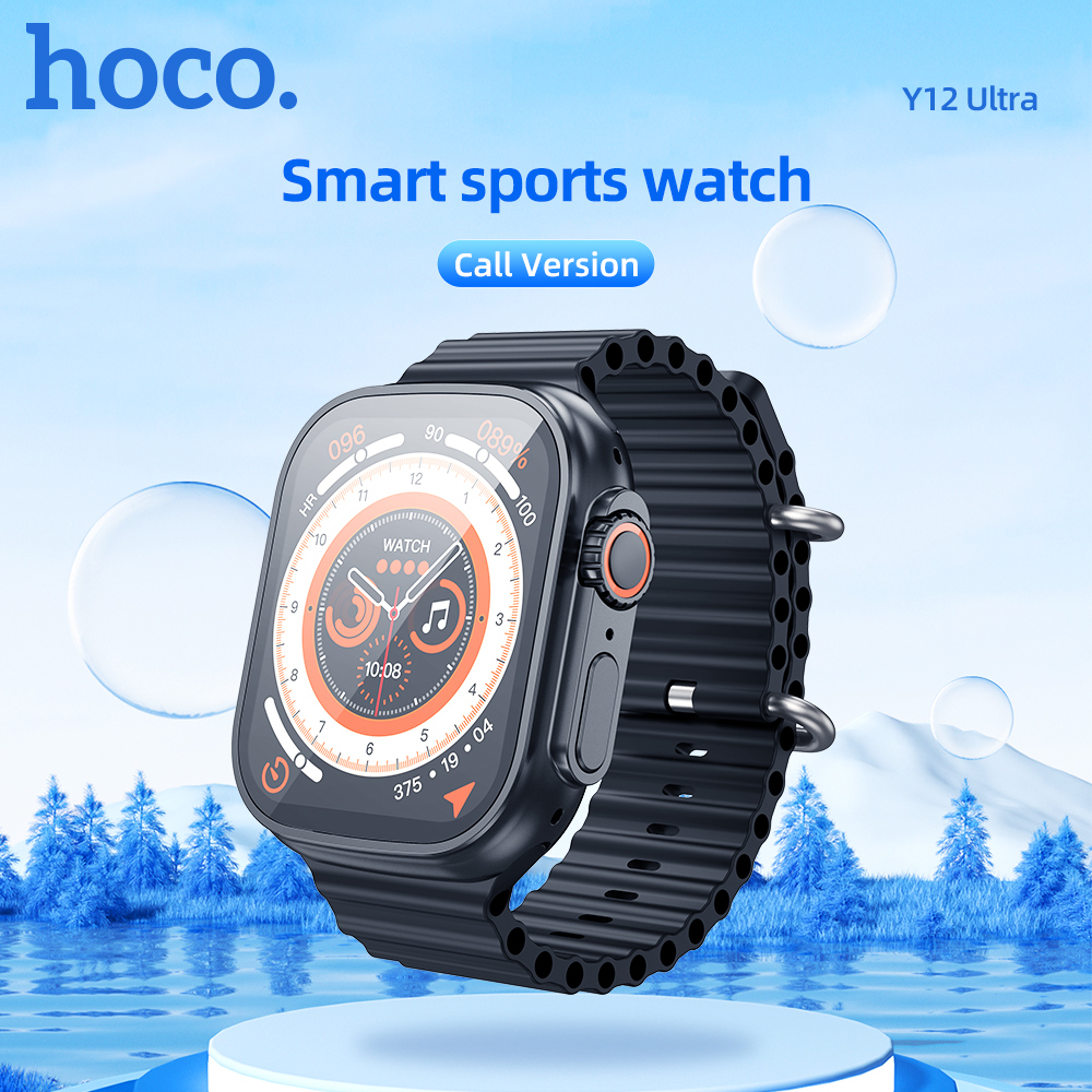 [call version] Hoco Y12 Ultra Smart Watch Bluetooth 5.0 Call Version ...