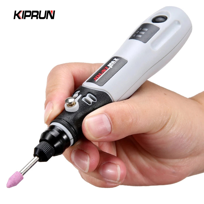 KIPRUN Mini Cordless Drill Power Tools, 3 Speed 15000rpm Mini Electric ...