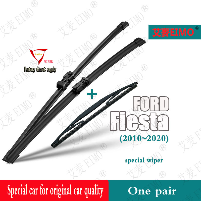 Suitable for Ford Fiesta Wiper Blade Set (Front/Rear) Suitable for ...