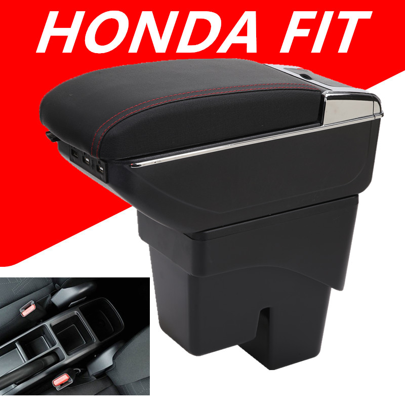 Honda Fit/Jazz GK5 20142020 Car Armrest box Adjustable Centre Console