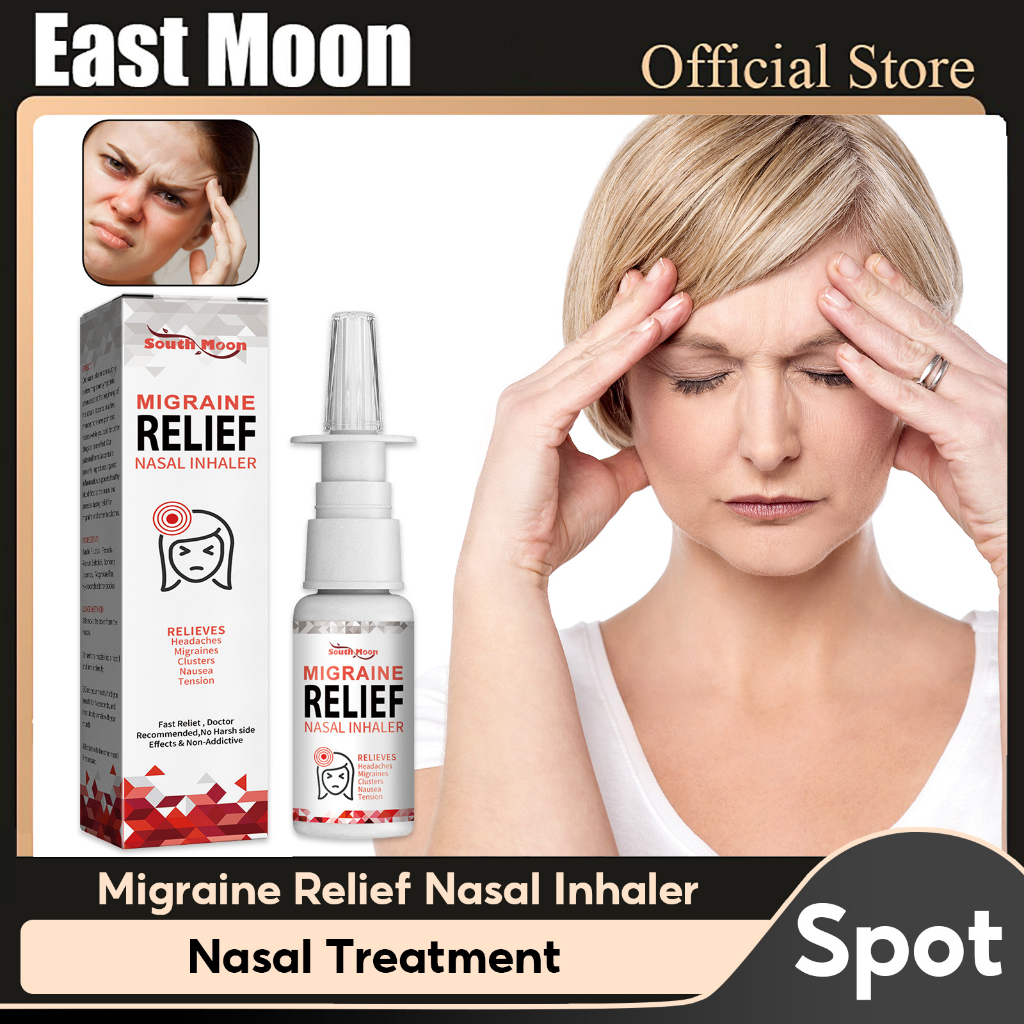 South Moon Headache Relief Nasal Inhaler Relieves nasal relieves headaches migraines