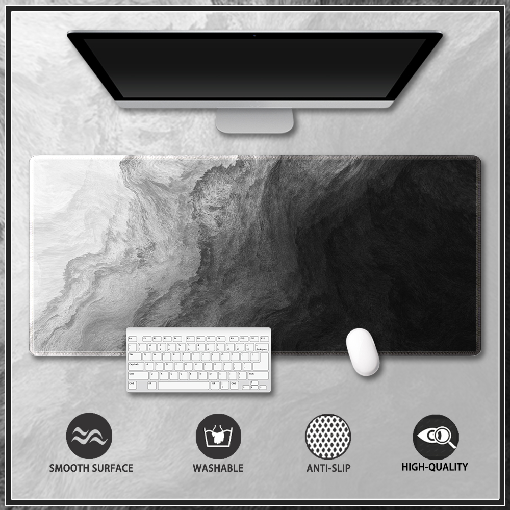 Mist Mouse pad Extended Mousepad Waterproof NonSlip Rubber Precision