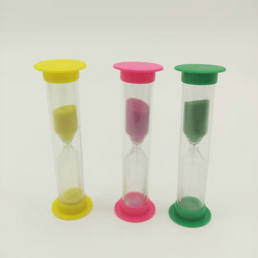 2pcs Mini Small Suction Hourglass Sand Clock Timer Hourglass(Random ...