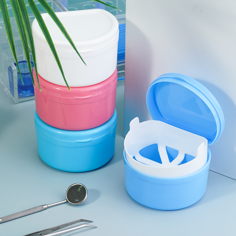 10pcs Dental Orthodontic Retainer Denture Storage Case Box Mouthguard ...