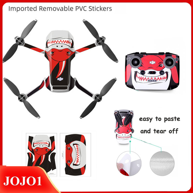For DJI MAVIC Mini Drone Easy To Use Waterproof PVC Stickers Decal Skin  Cover Protector/water Landing Pad Parking Apron /LED Night Flying Signal