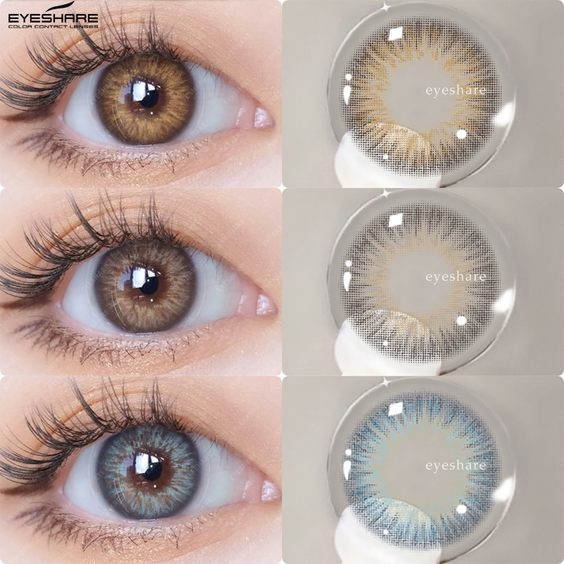 Ksseye Natural Black Contact Lens Toric Colored Color Eye Contacts Lenses  for Dark Eyes 14.0mm - China Color Contact Lens and Cosmetic Contact Lens  price