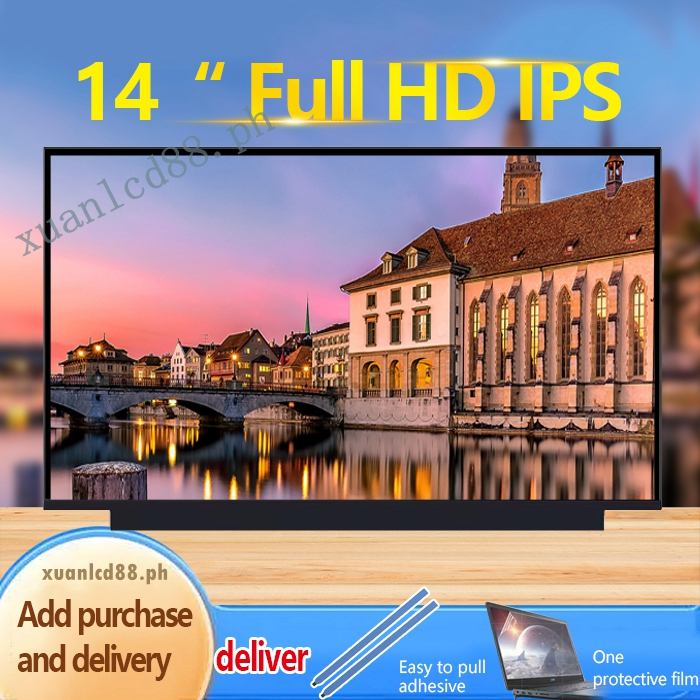 thumbnail image 2 of 14" HD LED LCD Slim EDP Screen Replacement For HP Laptop (737657-001, 747751-001, 788509-001) 2 of 4