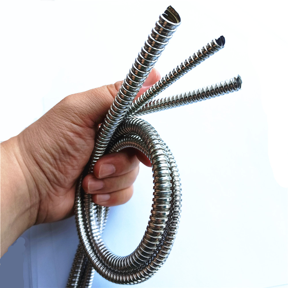 1meter 4/6/8/10/12mm 304 Stainless Steel Corrugated Pipe Wire Line ...