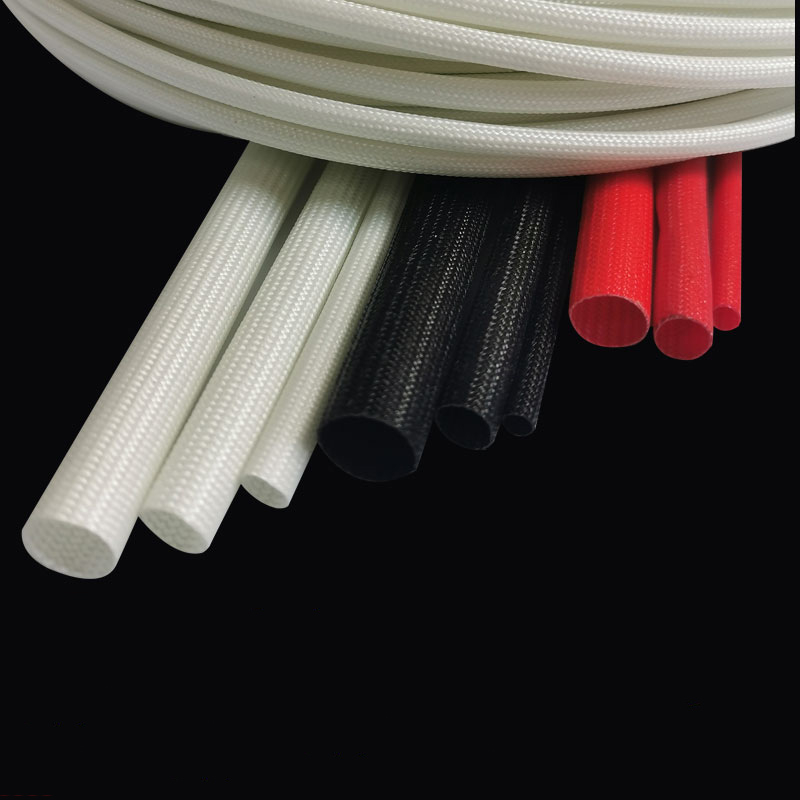 3MM~12MM Fiberglass Tube White/Black/Red Self Extinguishing Tube ...